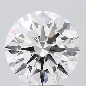 3.04 Carat Round F VVS2 Lab Diamond