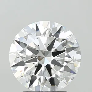 3.05 Carat Round E VVS2 Lab Diamond