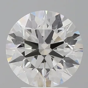 3.06 Carat Round E VVS2 Lab Diamond