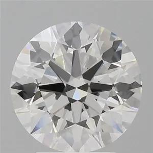 3.06 Carat Round E VVS2 Lab Diamond