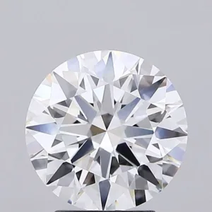 3.06 Carat Round E VVS2 Lab Diamond