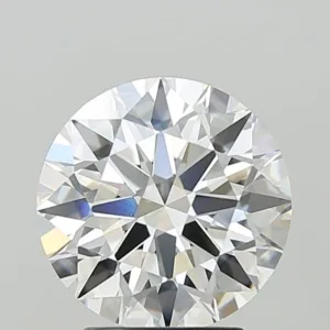 3.07 Carat Round E VVS2 Lab Diamond