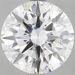 3.07 Carat Round E VVS2 Lab Diamond