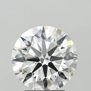 3.07 Carat Round E VVS2 Lab Diamond
