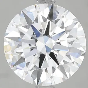 3.07 Carat Round E VVS2 Lab Diamond
