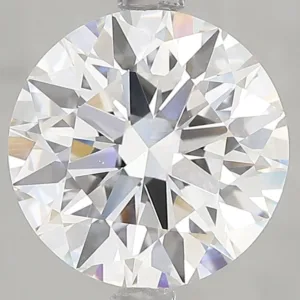 3.07 Carat Round E VVS2 Lab Diamond