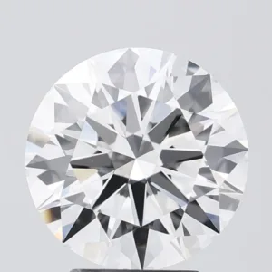 3.07 Carat Round E VVS2 Lab Diamond
