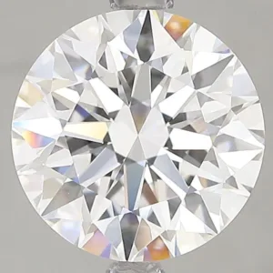 3.08 Carat Round E VVS2 Lab Diamond