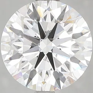 3.08 Carat Round E VVS2 Lab Diamond