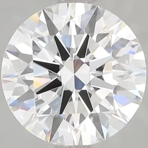 3.08 Carat Round E VVS2 Lab Diamond