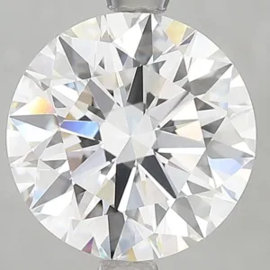 3.08 Carat Round E VVS2 Lab Diamond