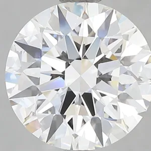 3.08 Carat Round E VVS2 Lab Diamond