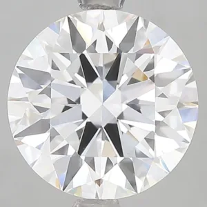 3.08 Carat Round E VVS2 Lab Diamond