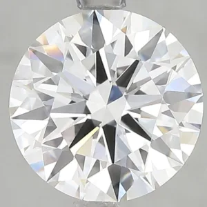 3.08 Carat Round E VVS2 Lab Diamond