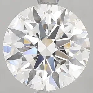 3.08 Carat Round E VVS2 Lab Diamond