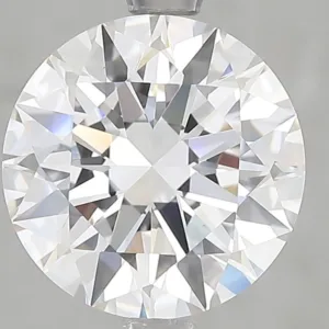 3.08 Carat Round E VVS2 Lab Diamond