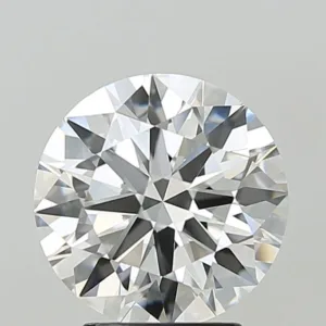 3.08 Carat Round E VVS2 Lab Diamond