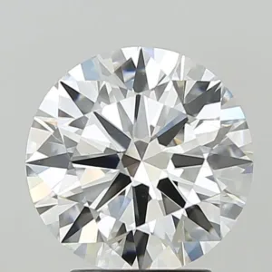 3.08 Carat Round E VVS2 Lab Diamond