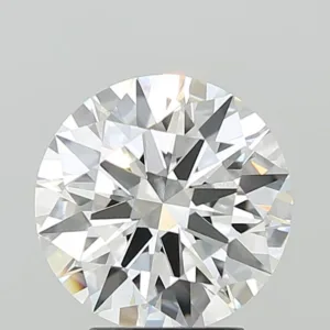 3.08 Carat Round E VVS2 Lab Diamond