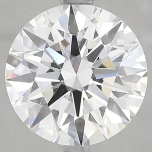 3.08 Carat Round E VVS2 Lab Diamond