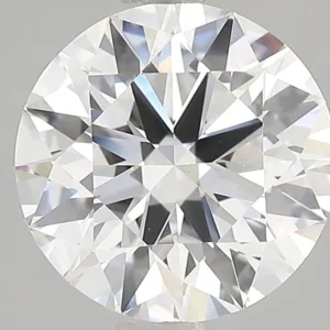 3.08 Carat Round E VVS2 Lab Diamond