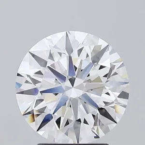 3.08 Carat Round E VVS2 Lab Diamond