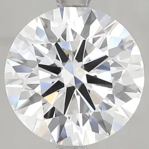 3.08 Carat Round E VVS2 Lab Diamond