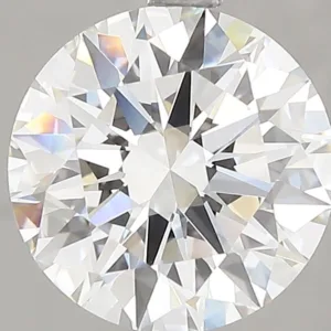 3.08 Carat Round F VVS2 Lab Diamond