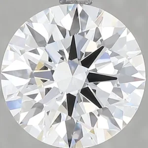 3.08 Carat Round F VVS2 Lab Diamond