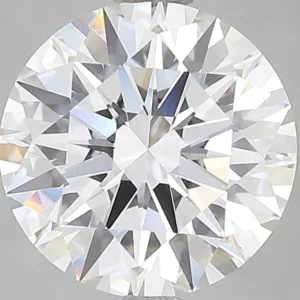 3.09 Carat Round E VVS2 Lab Diamond