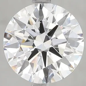 3.09 Carat Round E VVS2 Lab Diamond