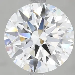 3.09 Carat Round E VVS2 Lab Diamond