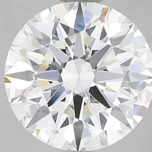 3.09 Carat Round E VVS2 Lab Diamond