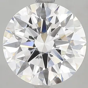 3.09 Carat Round E VVS2 Lab Diamond