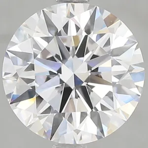 3.09 Carat Round E VVS2 Lab Diamond