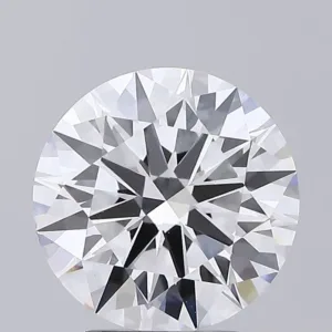 3.09 Carat Round E VVS2 Lab Diamond