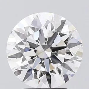 3.09 Carat Round E VVS2 Lab Diamond