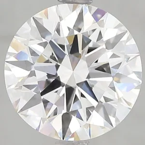 3.09 Carat Round F VVS2 Lab Diamond