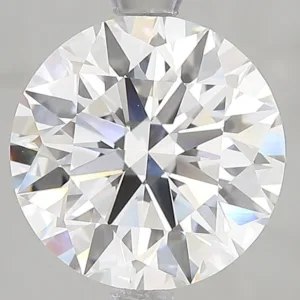 3.09 Carat Round F VVS2 Lab Diamond