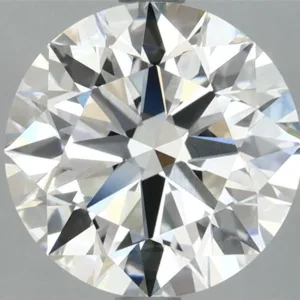 3.09 Carat Round F VVS2 Lab Diamond