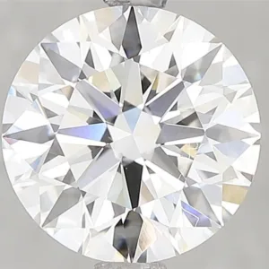 3.09 Carat Round F VVS2 Lab Diamond