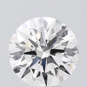 3.09 Carat Round F VVS2 Lab Diamond