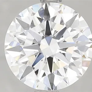 3.09 Carat Round F VVS2 Lab Diamond