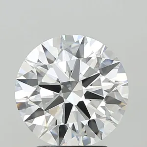 3.1 Carat Round E VVS2 Lab Diamond
