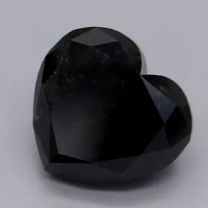 3.11 Carat Heart Fancy Black VVS2 Natural Diamond