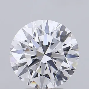 3.11 Carat Round E VVS2 Lab Diamond