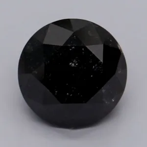 3.13 Carat Round Fancy Black VVS2 Natural Diamond