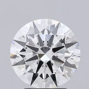 3.14 Carat Round E VVS2 Lab Diamond