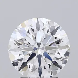 3.17 Carat Round E VVS2 Lab Diamond