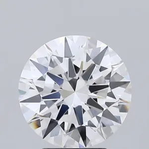 3.18 Carat Round E VVS2 Lab Diamond